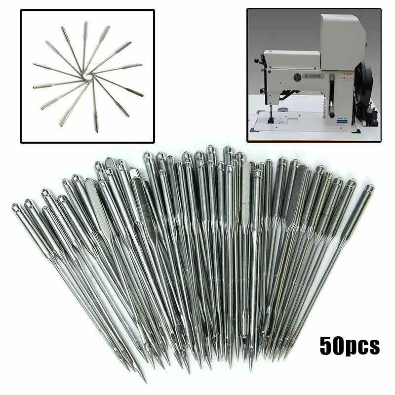 50PCS Sewing Machine Needles Regular 11/75 12/80 14/90 16/100 18/110 | Дом и сад