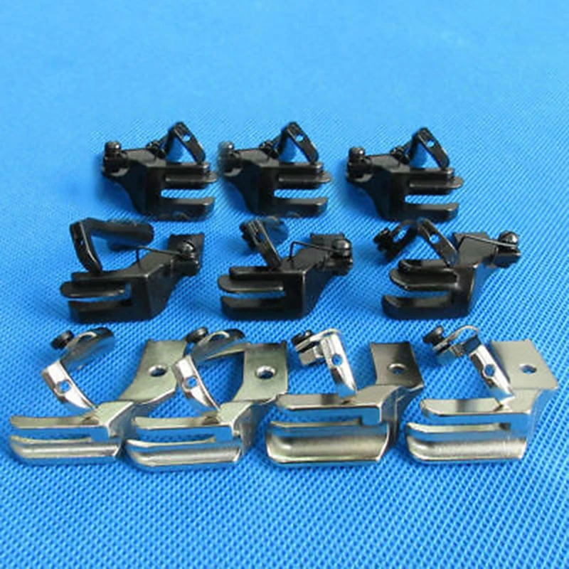 

10pcs Piping Walking Foot Right Left Edge Guides Home Garden Supplies For JUKI YAKUMO YAMATA Parts