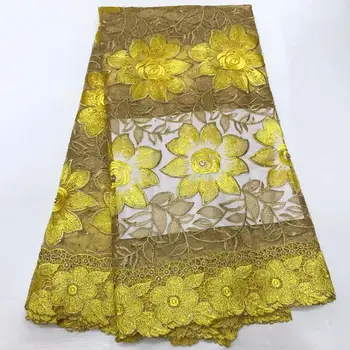 

2020 Latest Nigerian French Swiss Voile Lace In Switzerland For Party New Design African Guipure Laces Fabric YYZ008