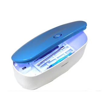 

Uv Sterilizer Box Toothbrush Sterilization Box Eyelash Manicure Auxiliary Tool Ultraviolet Sterilization Disinfector Box USB