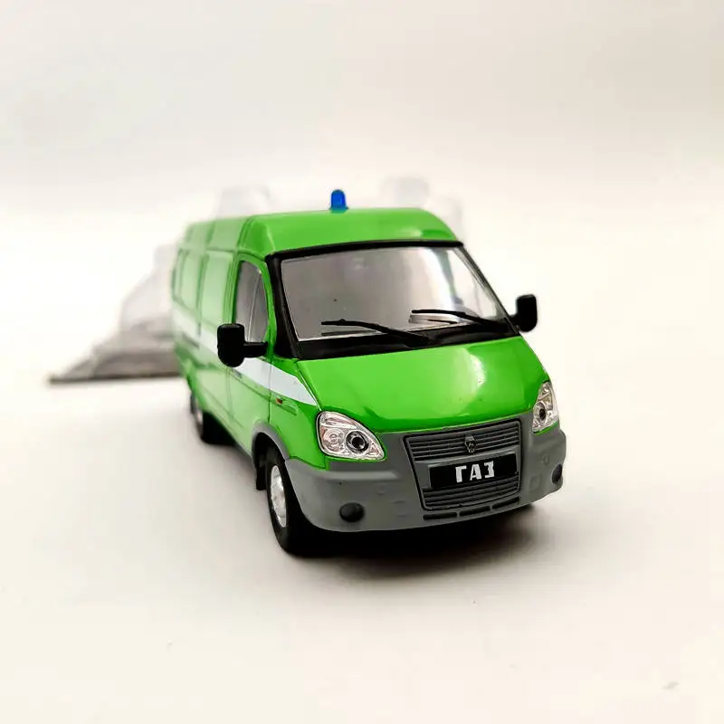 DeAgostini 1:43 ГАЗ 2705 ГАЗель ГУИН МИНЮСТ бывшие в употреблении модели автомобилей