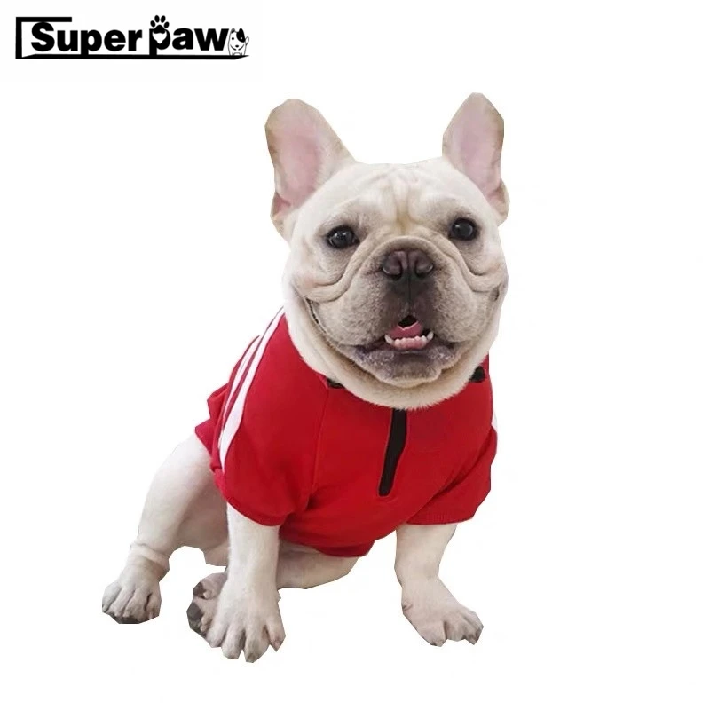Fashion Sports Style Dog Hoodie Jacket Clothes Pet Winter Warm Apparel For Small Medium Dogs Chihuahua French Bulldog Pug TPC01 | Дом и сад