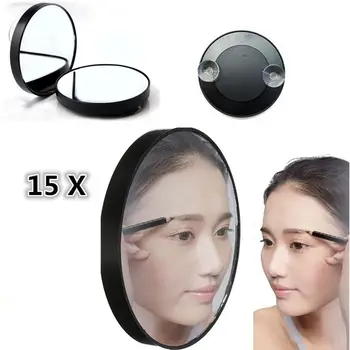 

New Magnifier Bathroom Cosmetic Mirror Wall Hanging Sucker Mirror High Quality Household Mirror Stand for Bathroom Travel