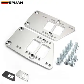 

EPMAN Motor Mounts Billet Engine Swap Bracket For Conversion Motor Mount Adjustable Plate Ls1 EPEML1036LS
