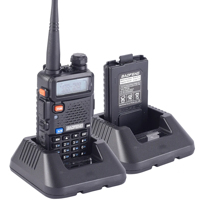 2 шт. Baofeng UV 5R Ture 8 Вт высокомощная рация CB Ham портативное радио двухстороннее 10 км
