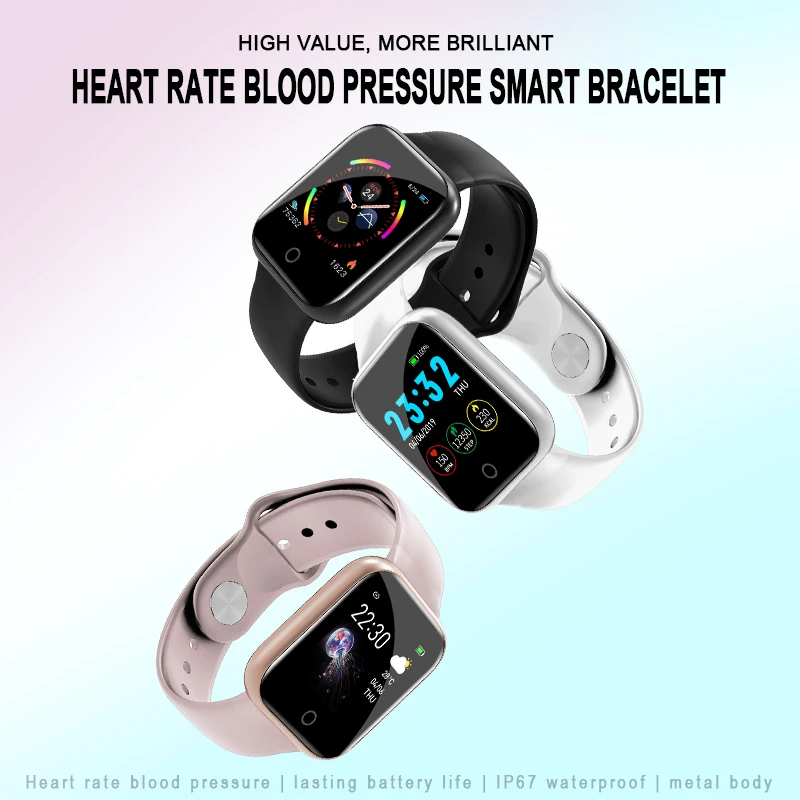 Wearpai новейшие умные часы I5 монитор сердечного ритма водонепроницаемый IP67 фитнес-трекер часы монитор сна для IOS Android