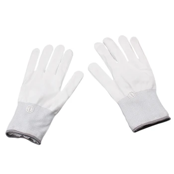 

1 Pair LED Luminous Gloves Awesome Bar Party Fluorescent Dance DJ ic Gloves LED Light Glow Atmosphere Activing Props Blue lig