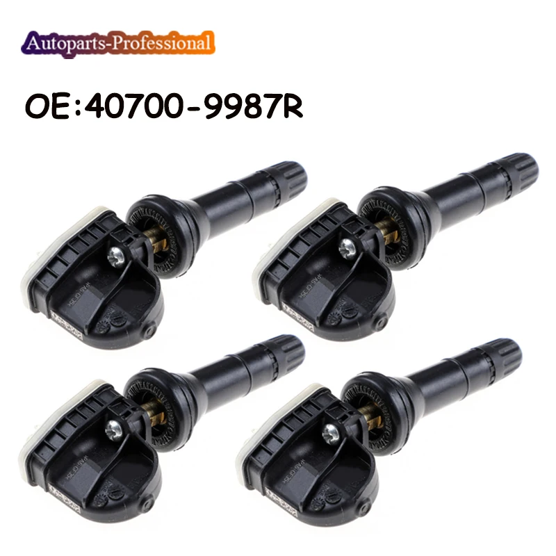 4 Pcs TPMS Tire Pressure Sensor For Lada Xray Renault Captur Dacia Sandero  Dokker Duster Lodgy Logan 407009987R 40700-9987R - AliExpress