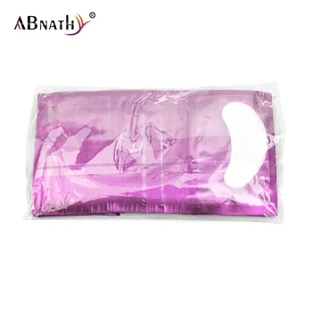 

Abnathy 50 pairs Eyelash Extension Paper Patch Grafted Eye Stickers Eyelash Under Eye Pads Lint Free Hydrating Eye Paper Patches