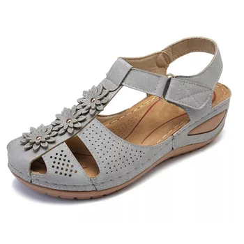 

Women's Sandals 2020 Light Summer Handmade Ladies Shoes Leather Sandals Women Rome Retro Style Shoes Woman