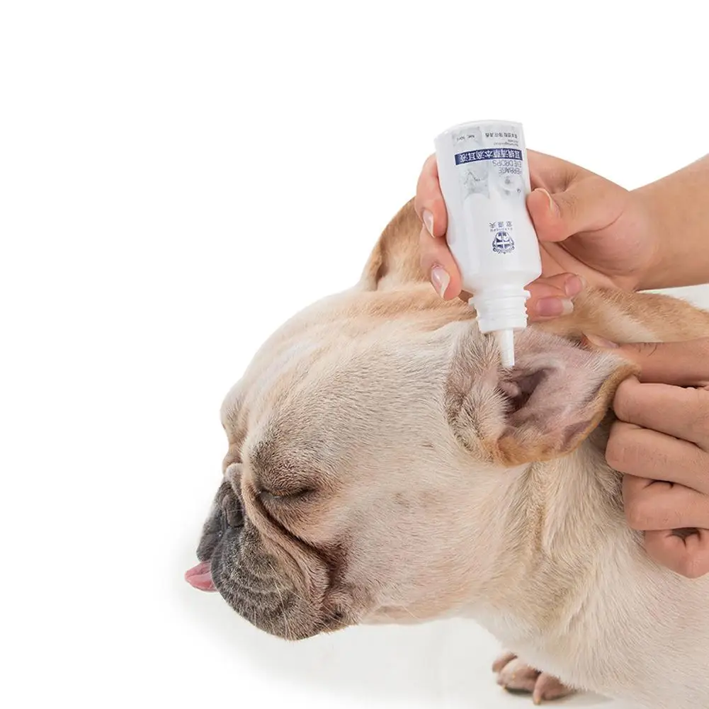 TPFOCUS 60 мл очиститель для ушей для кошек и собак, ушные капли, устраняющие ушные клещи, снижают раздражение, снимают зуд для кошек и собак