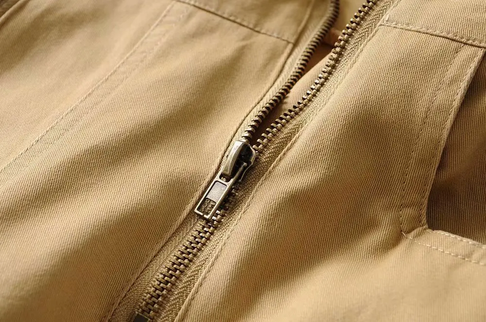 Bazaleas панковские брюки с двойной молнией pantalones mujer, брюки цвета хаки, женские уличные модные брюки с карманами для женщин