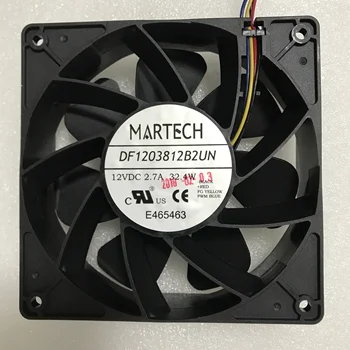 

Wholesale For MARTECH DF1203812B2UN DC12V 2.7A Server Square inverter axial cooling fans 120*120*4mm