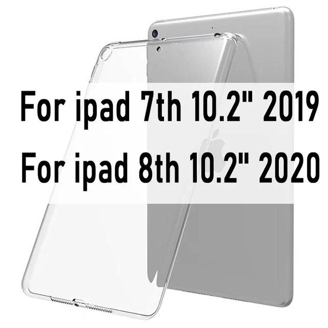 Case For iPad 10.2 2019 MiNi 2 3 4 5 TPU Transparent Silicone Shockproof Cover For New iPad 2017 2018 Pro 10.5 Air 1 2 Back Case For ipad 10.2 inch