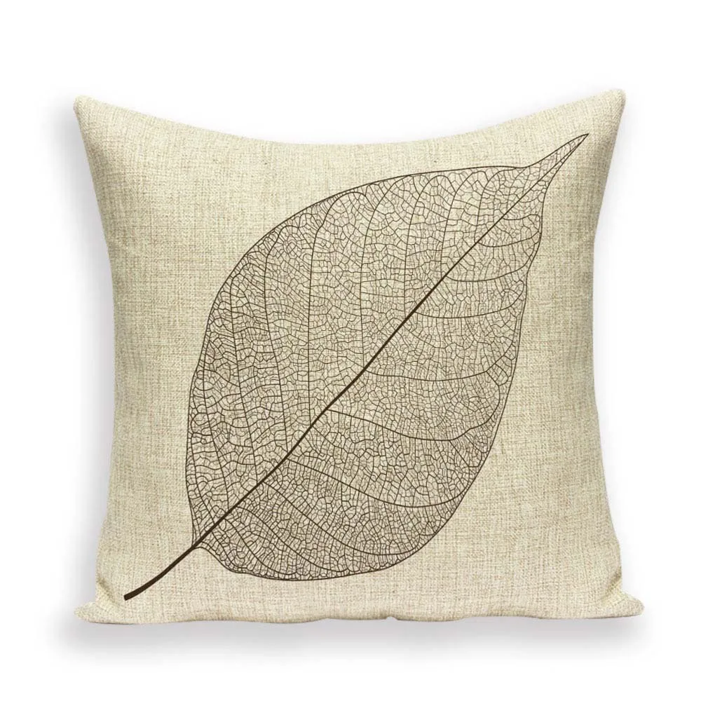 Maple Leaves Cushion Cover