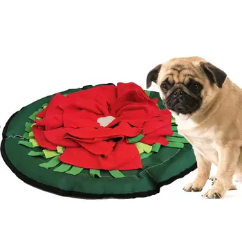 

New Dog Snuffle Mat Sniffing Pad Blanket IQ Foraging Skills Training Treat Slow Feeding Mat Puzzle Toys