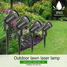 Открытый звездное небо светодиодный лазерный проектор водонепроницаемый садовый пейзаж светильник