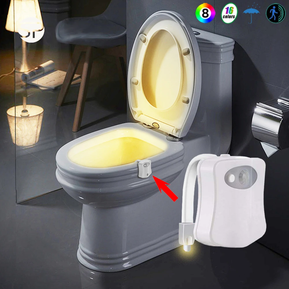 New LED Toilet seat Night light 