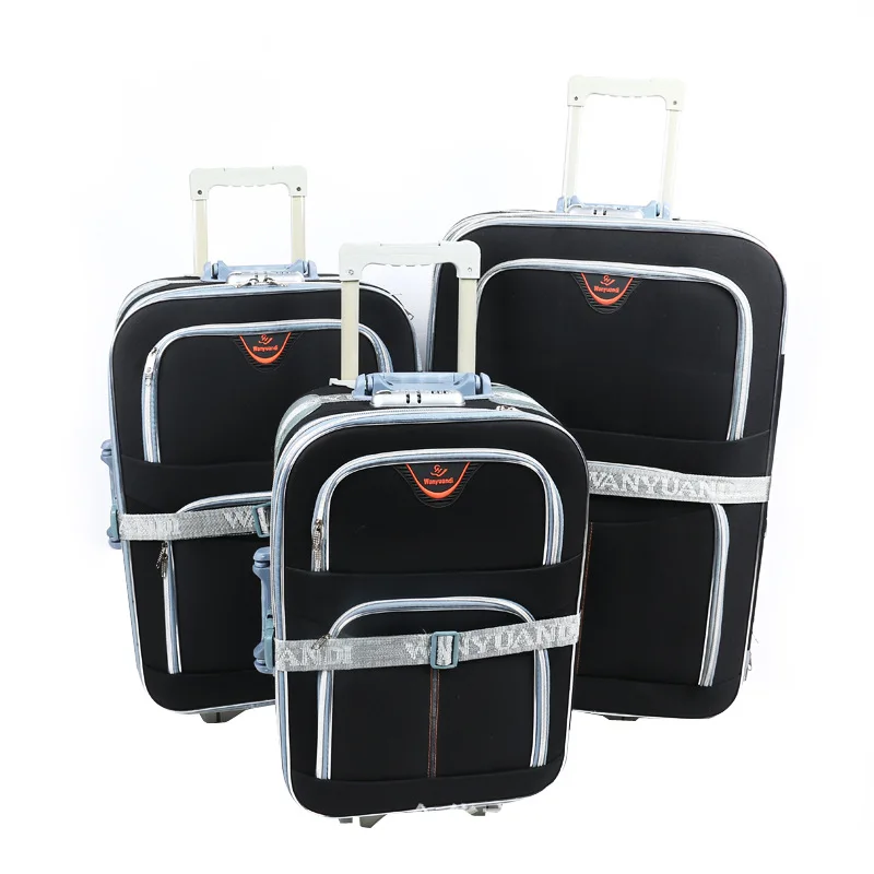 

2019 Manufacturers Direct Selling One-way Wheel Travel Trolley High Quality Silk Shantung Travel Lugguge Large Capacity Luggage