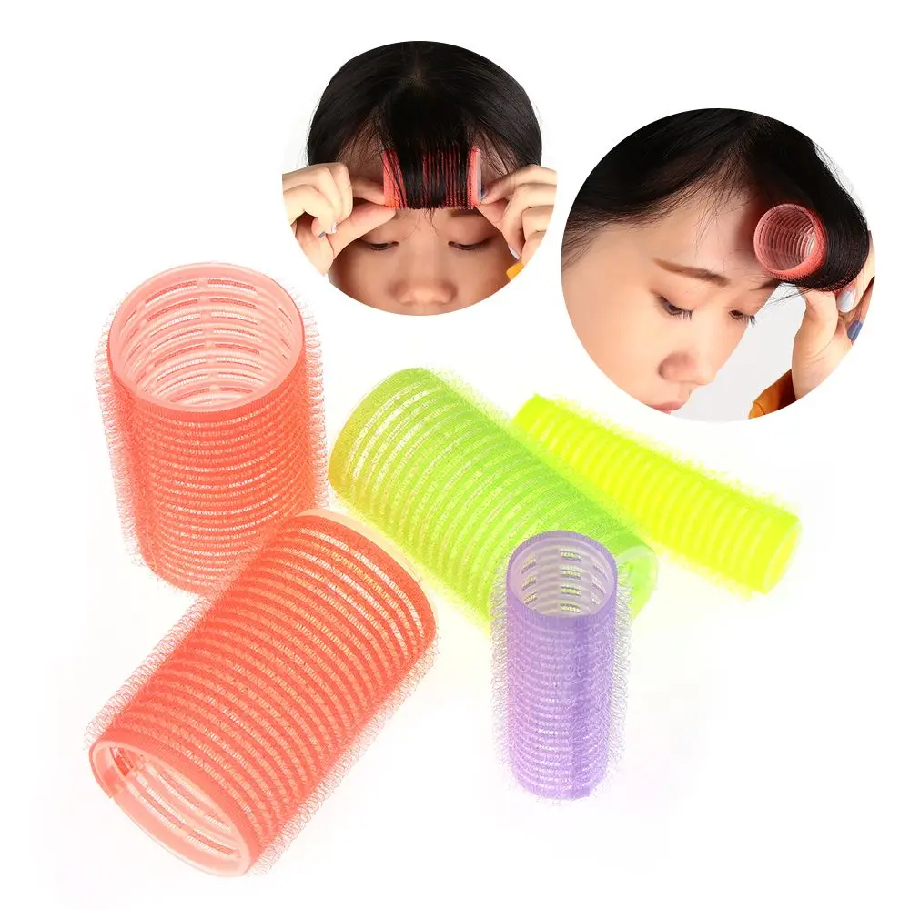 6 Pcs Random Color Hot Sale Professional Full Size Self Grip Hairdressing Curlers  Hair Rollers Salon 30ml goalkeeper gloves glue sticky cleaning agent soccer gloves grip reinforcement for professional football soccer goalkeeper