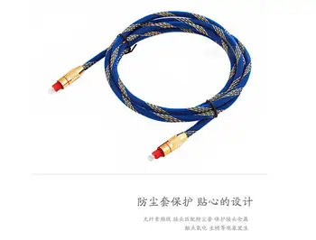 

High quality HIFI 5.1 Fiber Toslink Optical Cable Audio 1m 2m 8m 10m for Smart LED TV box soundbar speaker wire ps4 amplifiers