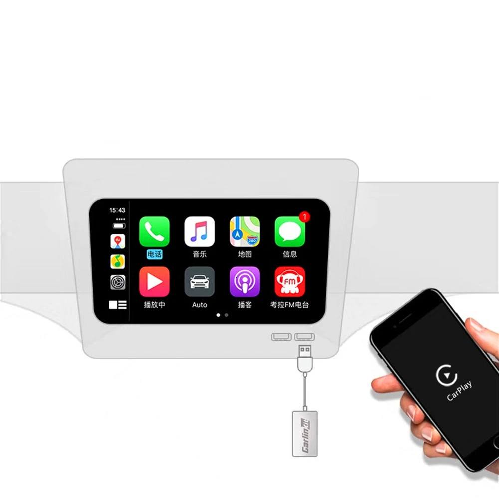 Apple Android Подлинная carplay box-мобильный телефон, подключенный к автомобильному мультимедийному плееру-профессиональные аксессуары