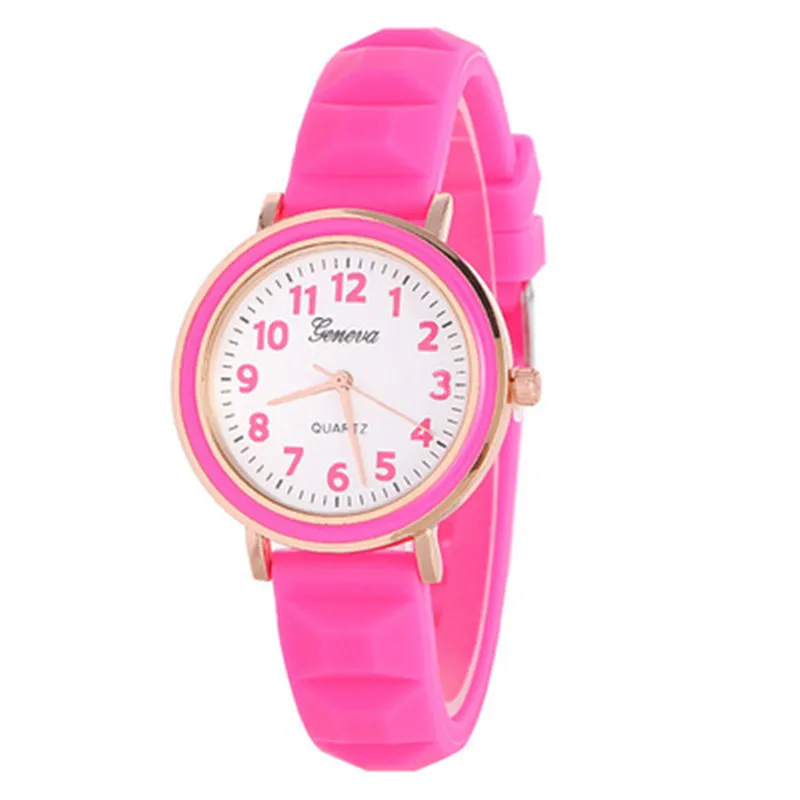 

Hot Korean-style Ulzzang-Style Fashion WOMEN'S Watch New Style Silicone Quartz Student Watch