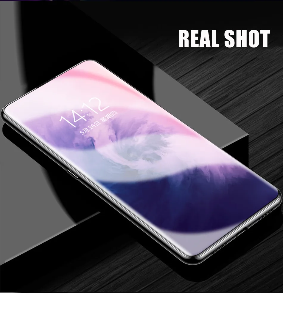 1-3 шт 100D Гидрогелевая пленка с закругленными краями для Oneplus 7 Pro 5 6T 6 5T Защита экрана для Oneplus 7 полная защитная пленка не стекло