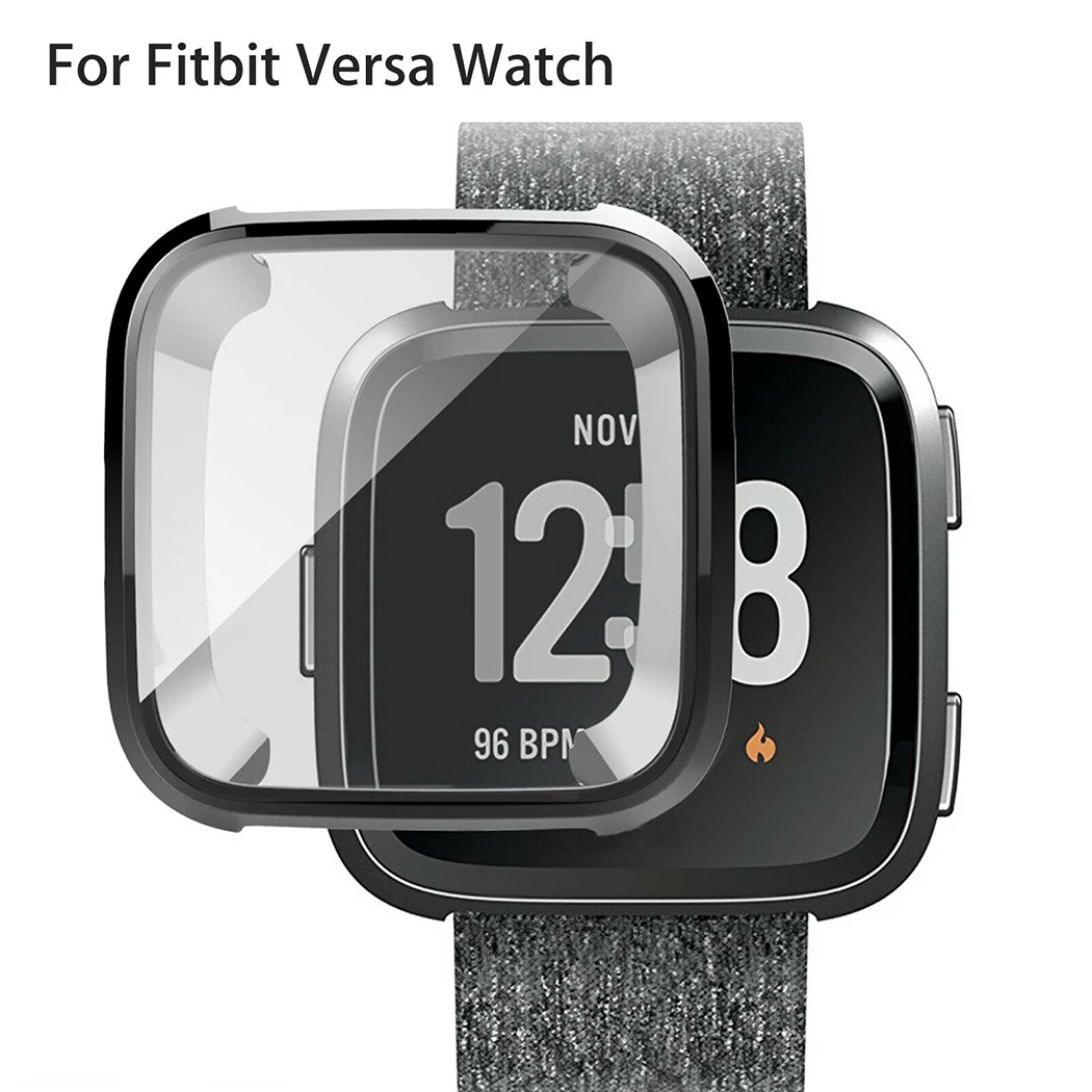 Защитное стекло на часы Fitbit Versa