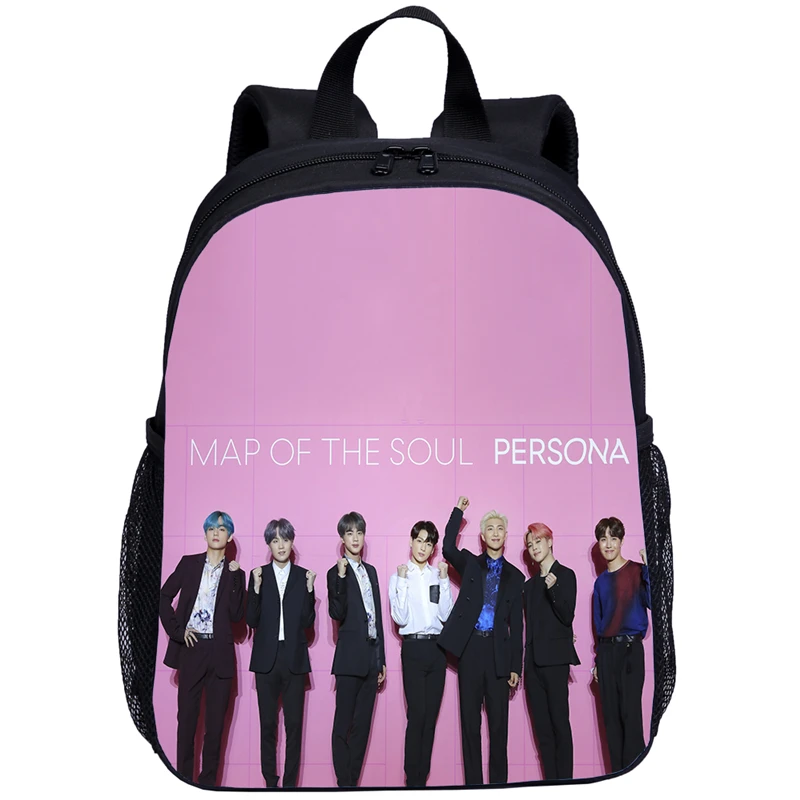 

2019 3D 3-7 Year Old School Bags For Boys Backpacks Children Kpop Rap SUGA JUNG KOOK Baby Girl Bookbag Kids Bag Satchel Knapsack