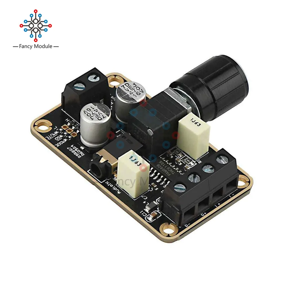 Diymore PAM8406 цифровой Мощность Плата усилителя 5 Вт+ 5 Вт стереоусилитель 2,0 двухканальный класса D DC 5V усилить модуль