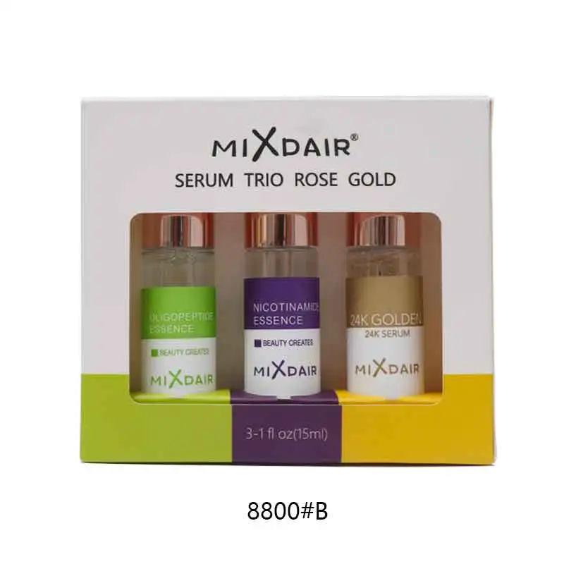 8800 B MIXDAIR, 3 шт., сыворотка для лица, отбеливающая эссенция, гиалуроновая кислота, увлажняющая, для лица, против старения, увлажняющая, удаляет пятна, уход за кожей - Вес нетто: 8800 B
