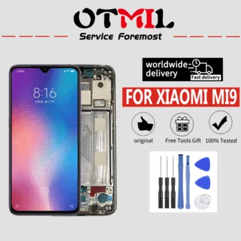 

Original For Xiaomi Mi 9 LCD Display Touch Screen Digitizer Assembly Replacement Parts Display Mi9 For Xiaomi Mi 9 LCD#1