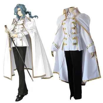 

Fate/Apocrypha Caules Forvedge Darnic Prestone Yggdmillennia Cosplay Costume Full Set Uniform ( Jacket + Pants + Cloak )