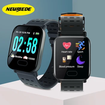 

Neubiede Women Smart Watch Real-time Weather Activity Tracker Heart Rate Monitor Sports Ladies Smart Watch Men For Android IOS
