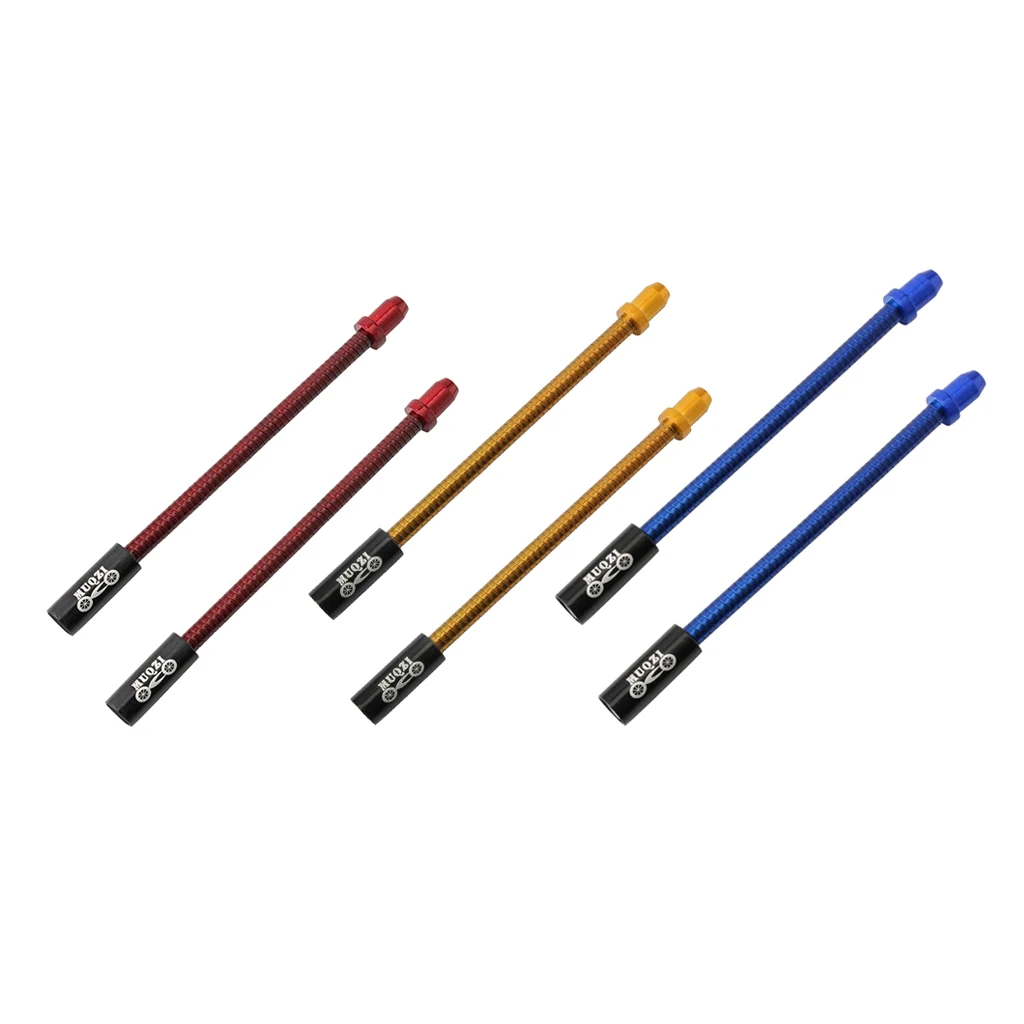 2x Flexible Bike V Brake Noodle Caliper Elbow Inner Tube Bicke Brake Noodles Cable Guide Boots Mountain Bicycle Part Accessories