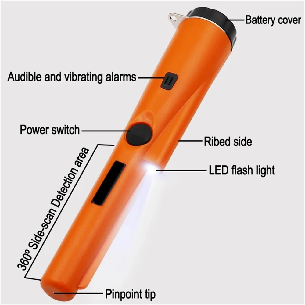 Upgraded Sensitive Waterproof Handheld Metal Detector Gold Finder Detector Security Equipment Metal Detect images - 6