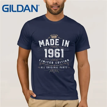

56th Birthday Gift Made In 1961 All Parts T-Shirt Mother's Day Ms. T-shirt