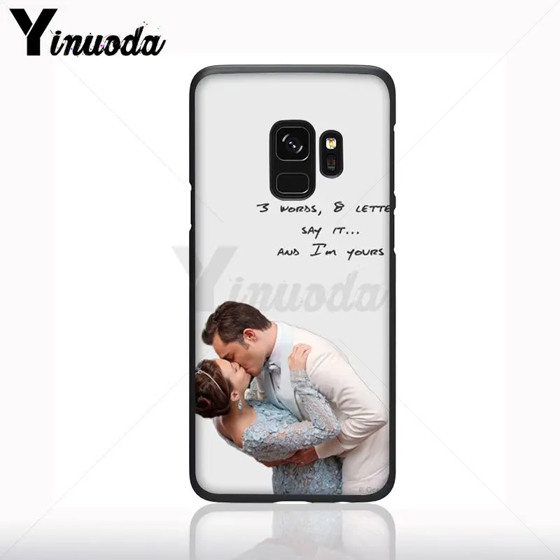 Gossip Girl Blair Chuck Bass Panas Lembut Ponsel Case untuk Samsung Galaxy S10plus S9 S8plus S10E A10 A50 A70 Kasus Ponsel