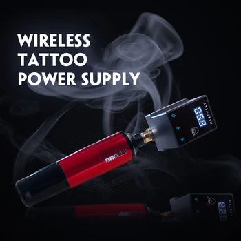 

2020 New Arrival Rechargable Mini Wireless Tattoo Power RCA Connector For Permanent Makeup Tattoo Machine Pen Battery Supply