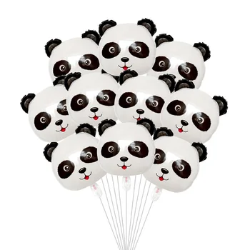 

Cartoon Panda Foil Balloons Cartoon Animal ballon Panda Balloon Birthday Party Decoration Globos Kid Toy helium babyshow supplie