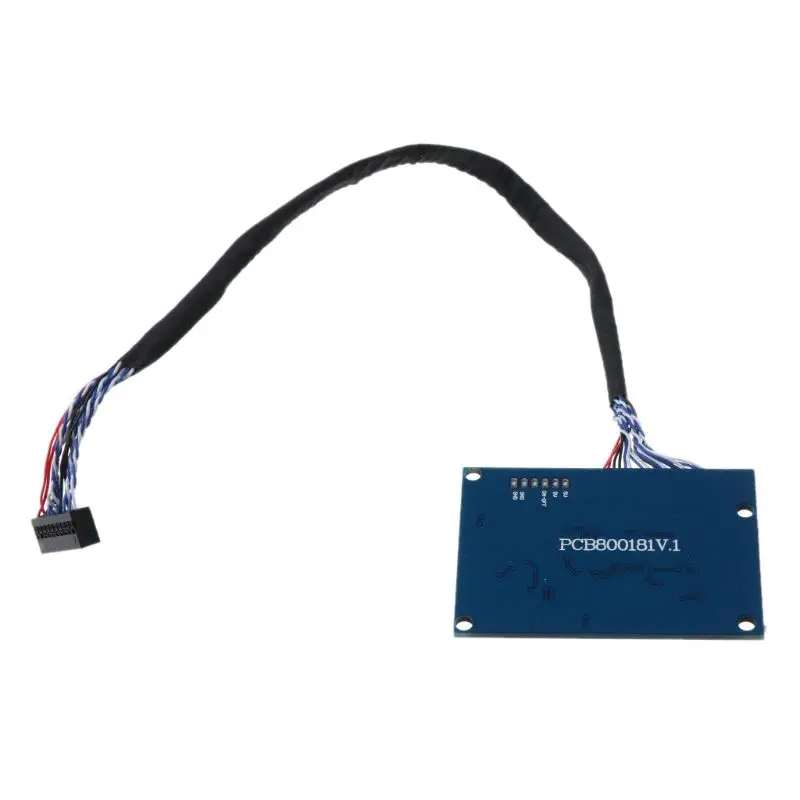 1 комплект Стандартный 20Pin 1-ch LVDS вход к 50Pin ttl Выходной драйвер платы с кабелем