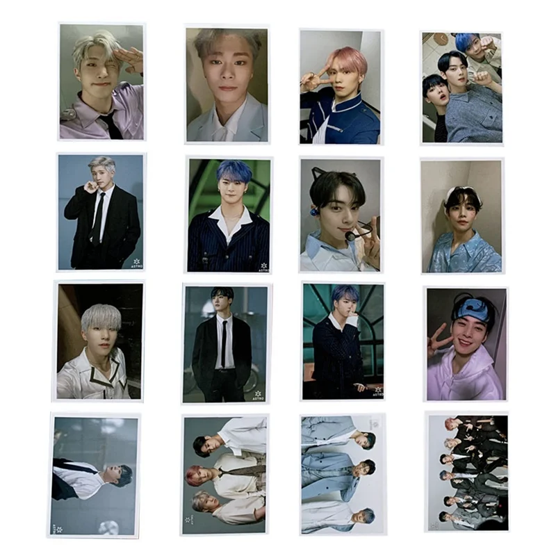 16 шт./компл. KPOP ASTRO новый альбом 7-й шлюз ЛОМО карточка Фотокарточка фотокарточки