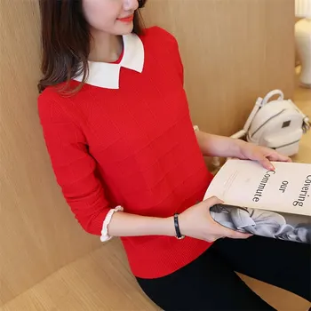 

2020 spring and summer new Korean printing loose long-sleeved t-shirt women's Hong Kong style retro western style shirt tide