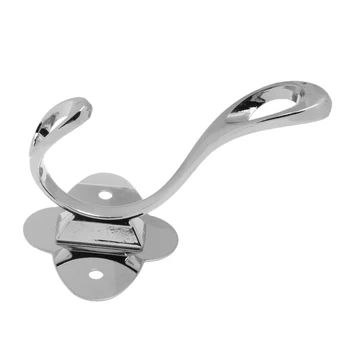 

Wall Mounted Metal Single Wall Hook Bag Clothes Hat Coat Hook Bathroom Towel Robe Hanger
