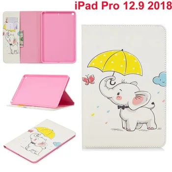 

Tablet Case Cover for Apple iPad Pro 12.9 2018 Case PU Leather Wallet Protective Shell/Skin for Apple iPad Pro 12.9 Case 2018