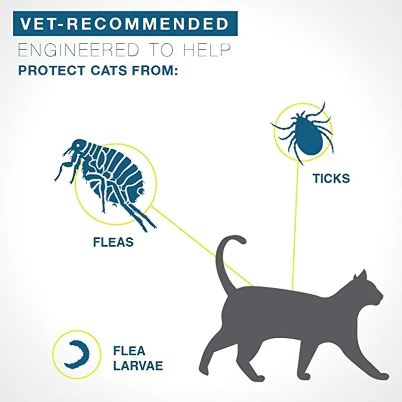 Seresto Байер ошейник для питомца кота анти от блох, клещей ошейник собаки до 8 месяцев от блох, клещей воротник анти-москитные и средство от насекомых