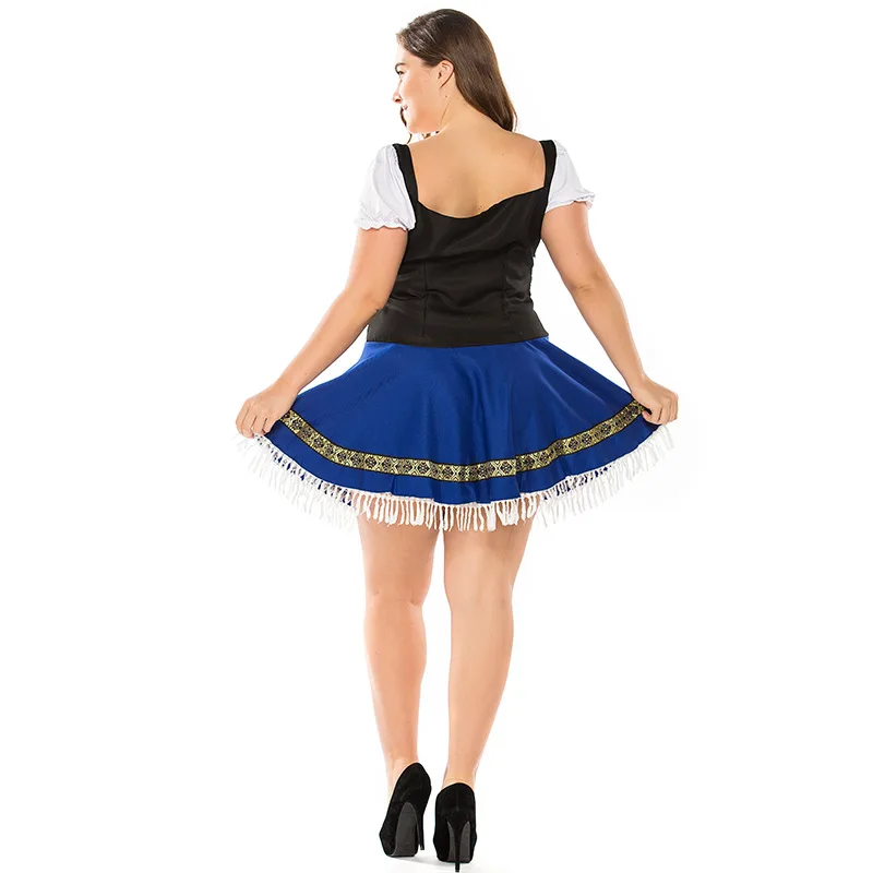      佺Ʈ  ̵ ǻ ٹٸ Ƽ  ҳ Wench Cosplay Dress Plue Size XXXL