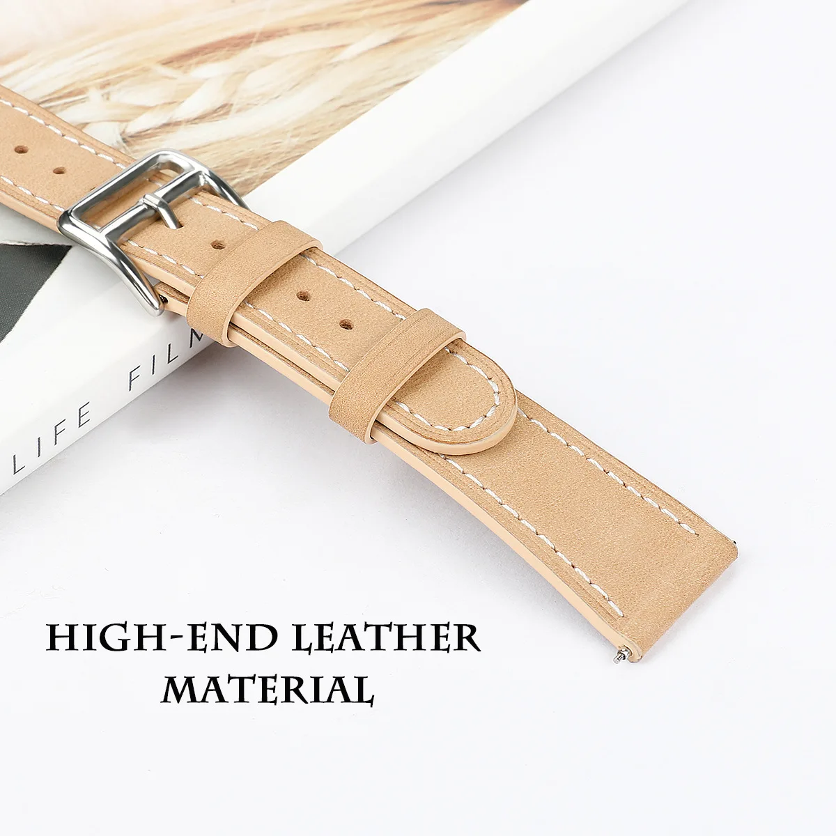 Премиум пота кожаный ремешок Замена для Fitbit Versa/versa 2 Смарт часы браслет ремешок