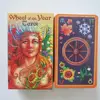 new Tarot deck oracles cards mysterious divination wheel of year tarot cards for women girls cards game board game ► Photo 1/6